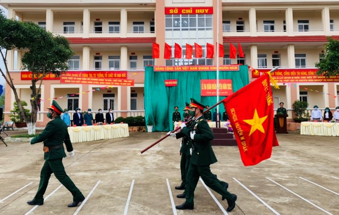 Huyện M'Drắk ra quân huấn luyện năm 2022